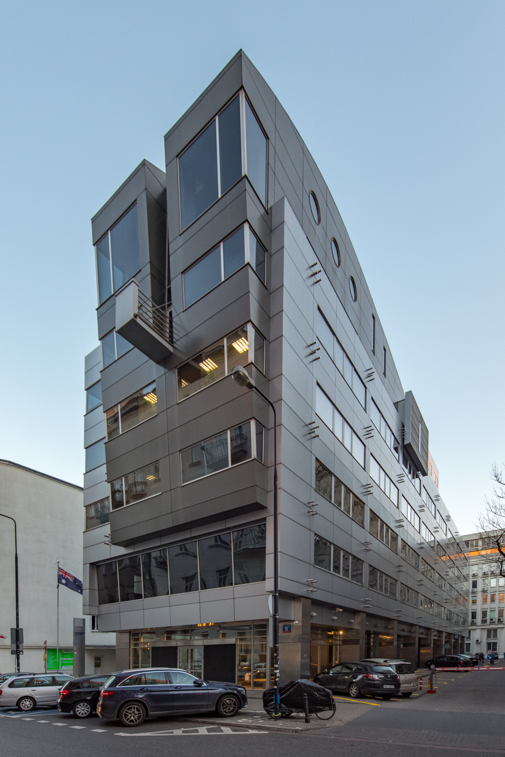 Zdjęcie architektury budynku Nautilus